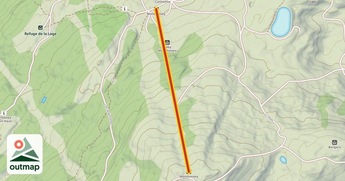 Map of Monthoisey