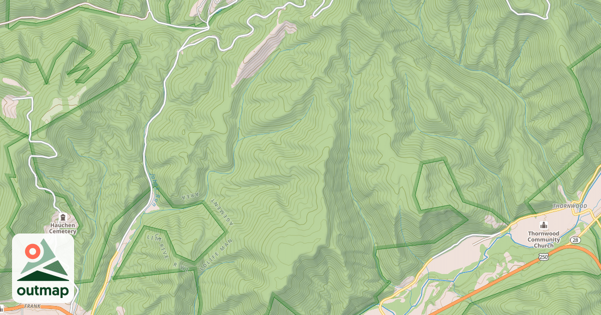 Map of TOWER ROAD