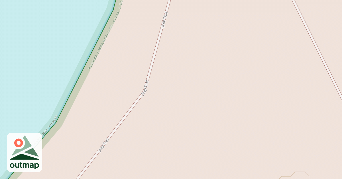 Map of Main Trail South