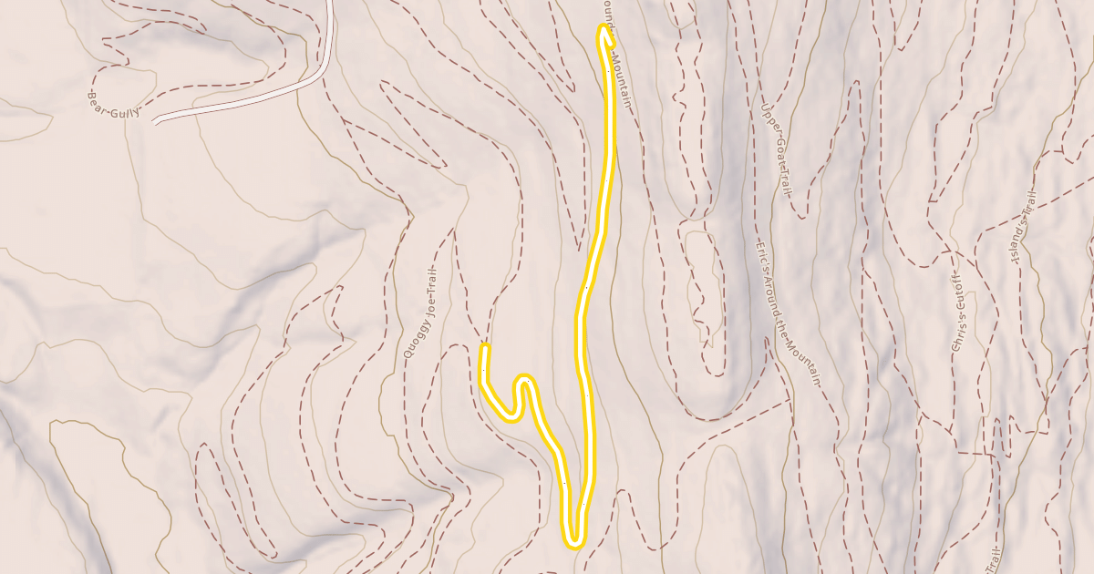 Map preview of West Trail