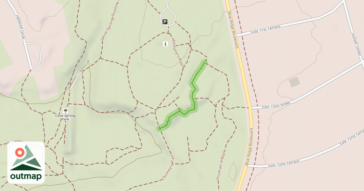 Map of Lake Trail