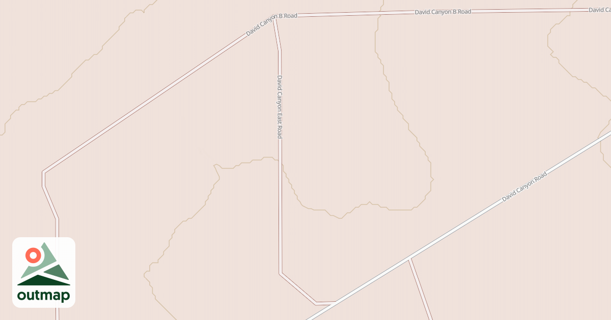 Map of DAVID CANYON E