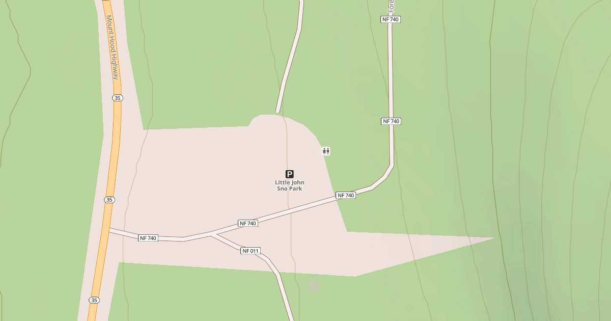 Map preview of LITTLE JOHN SNO-PARK