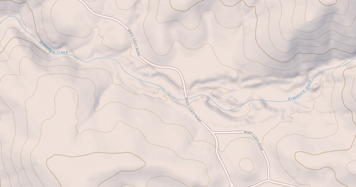 Map preview of BLACK GULCH