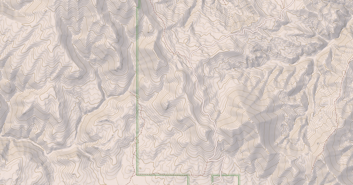 Map preview of Danskin Ridge Southeast