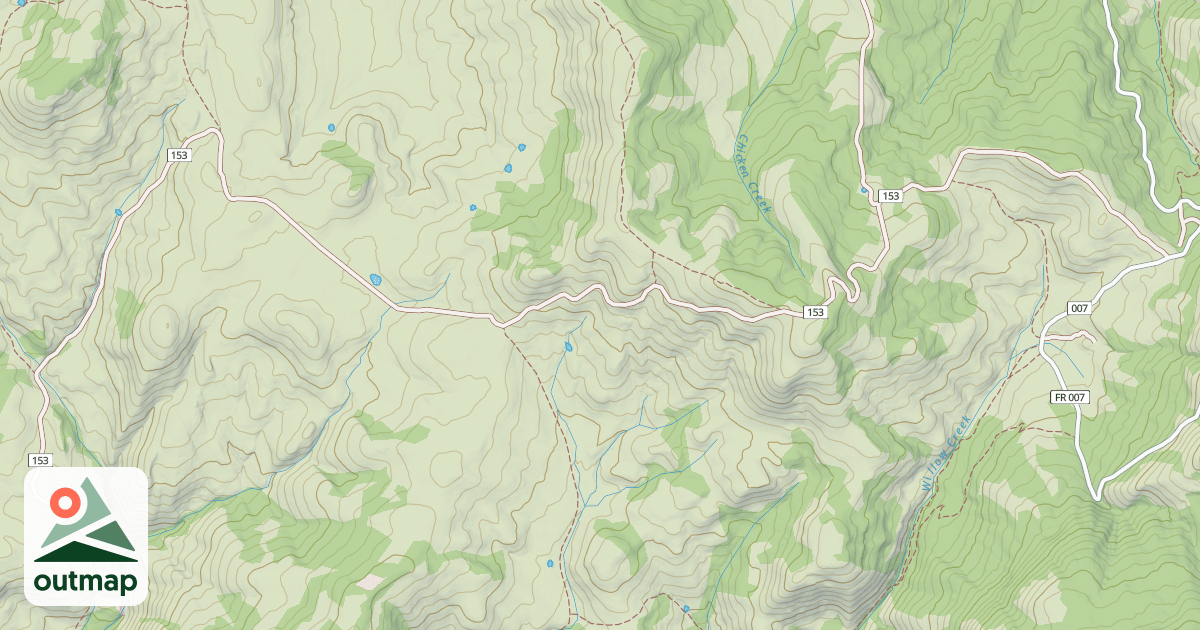 Map of LITTLE COTTONWOOD