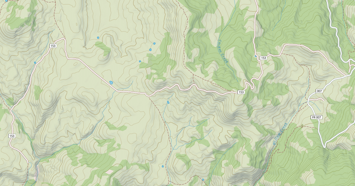 Map preview of LITTLE COTTONWOOD