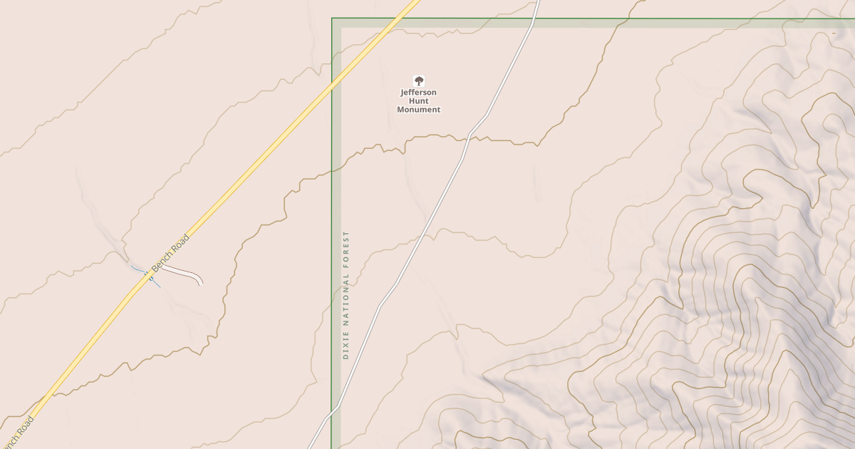Map preview of USFS National Forest System Roads {BB3C1079-4F34-4C50-B951-6A2AB138B914}