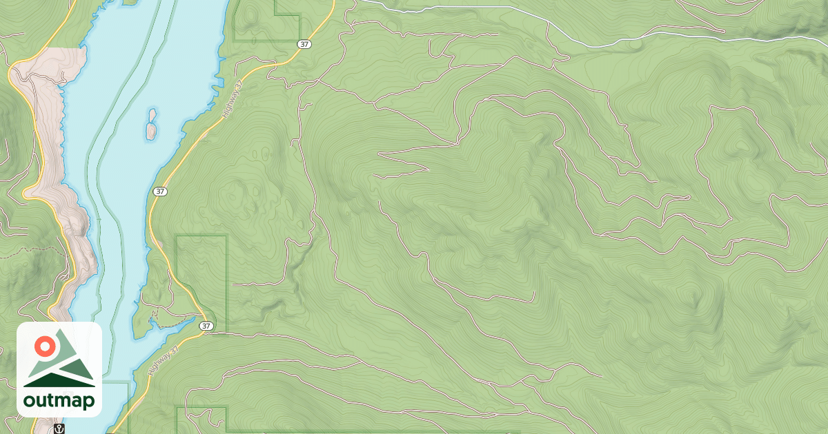 Map of CRIPPLE-CANYON