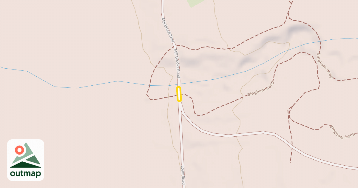 Map of Lowe Road