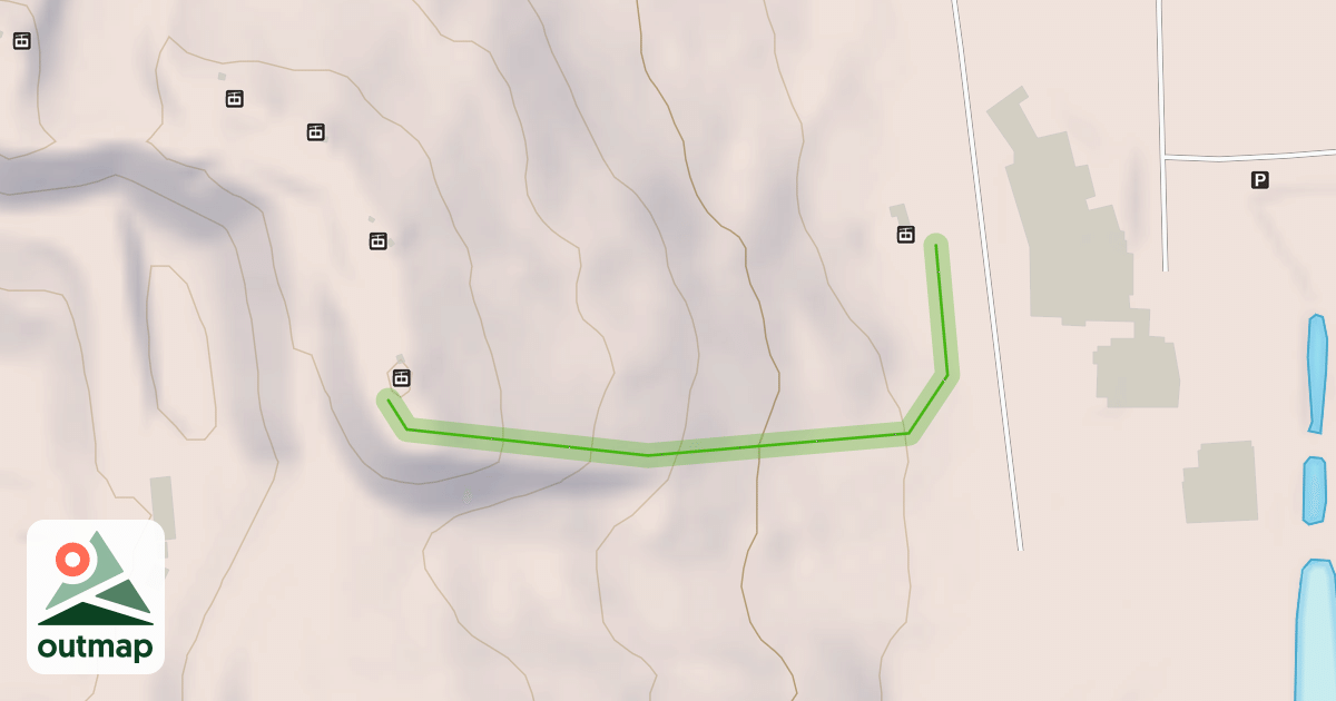Map of Walter's Folly