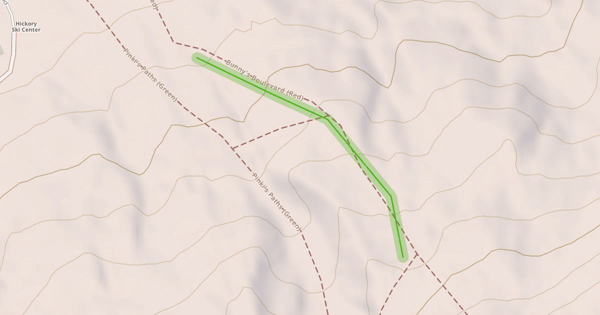 Map preview of Snow Shoe Glade
