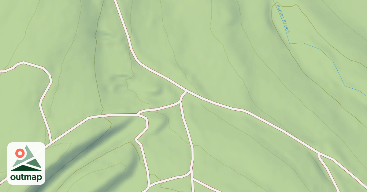 Map of Whiskey Springs Trails