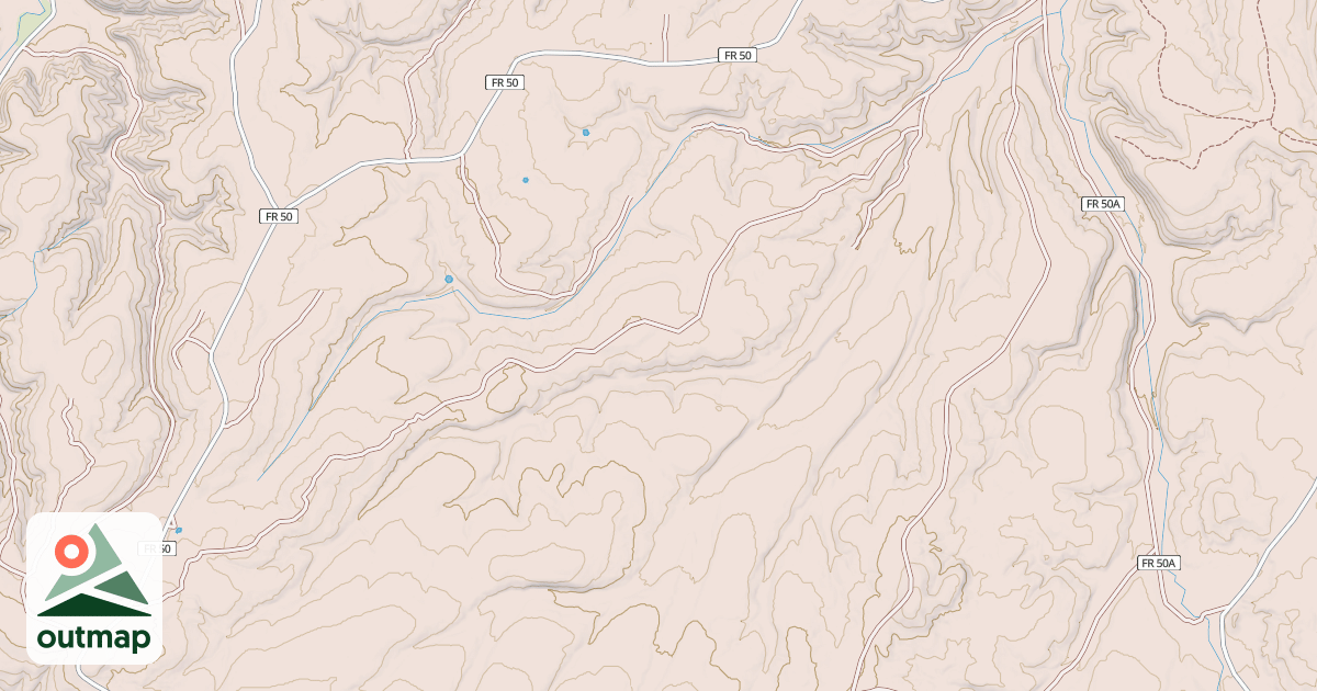 Map of USFS National Forest System Roads {21A17802-DE38-4D1F-A8A9-71E76FEE1E9E}
