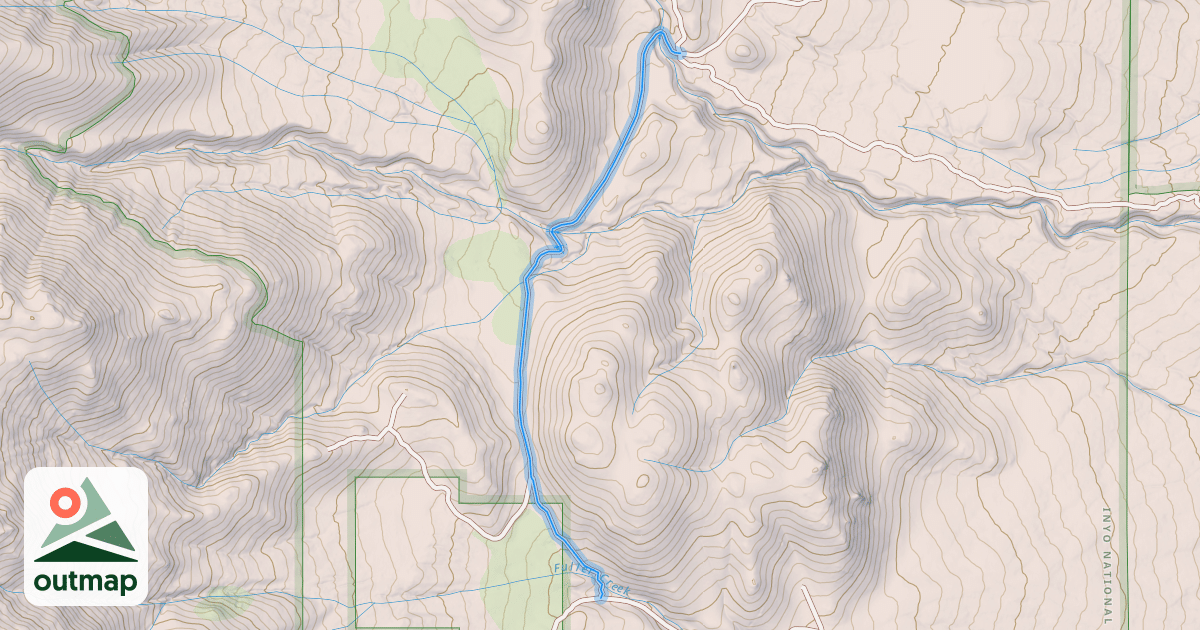 Map of McMurry Meadows Road