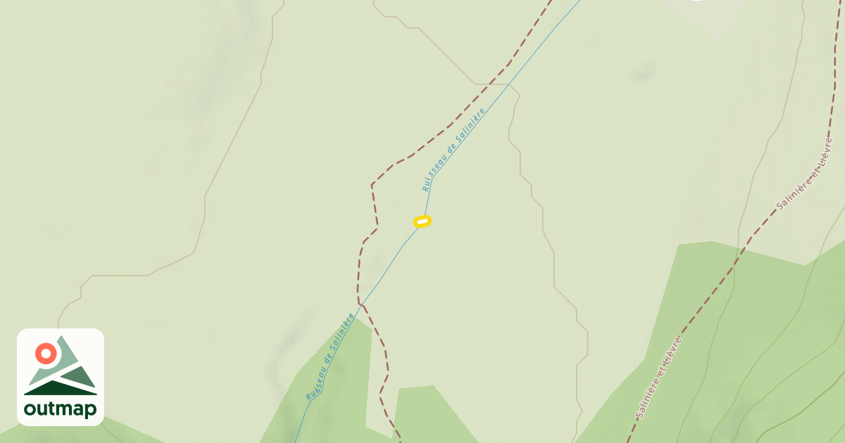 Map of Pont du Marais