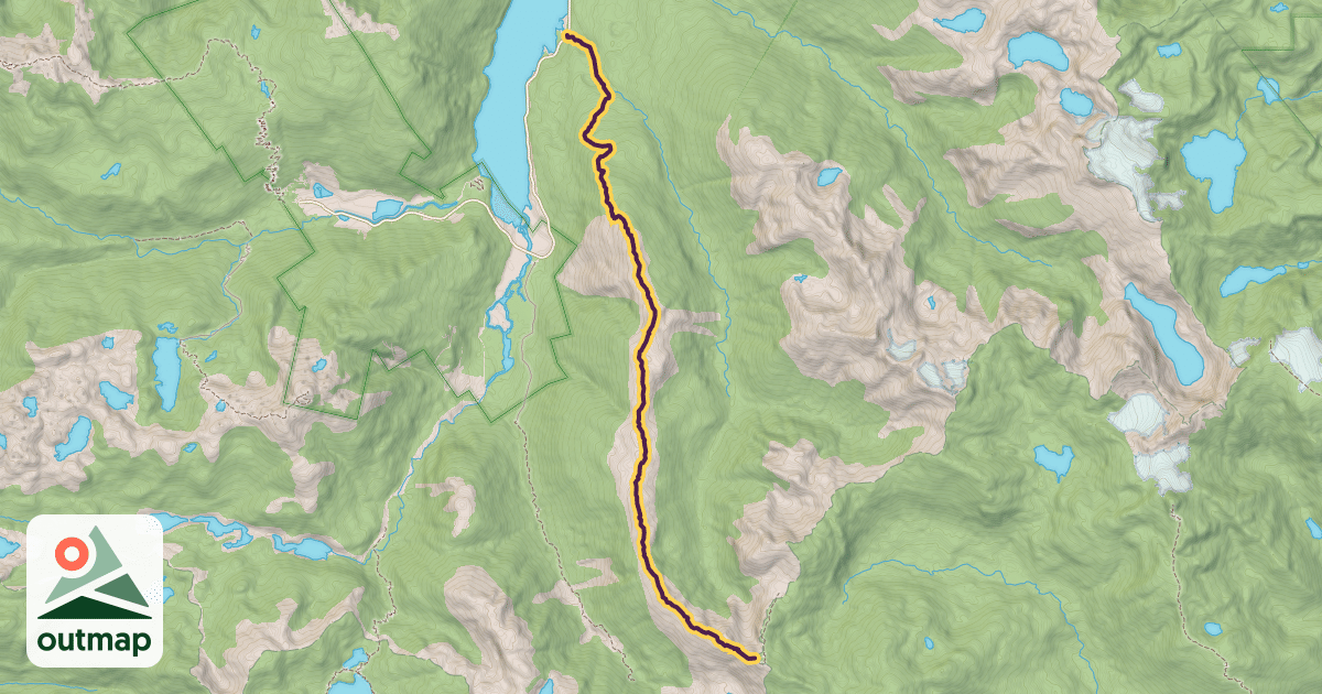 Map of Flower Ridge Trail