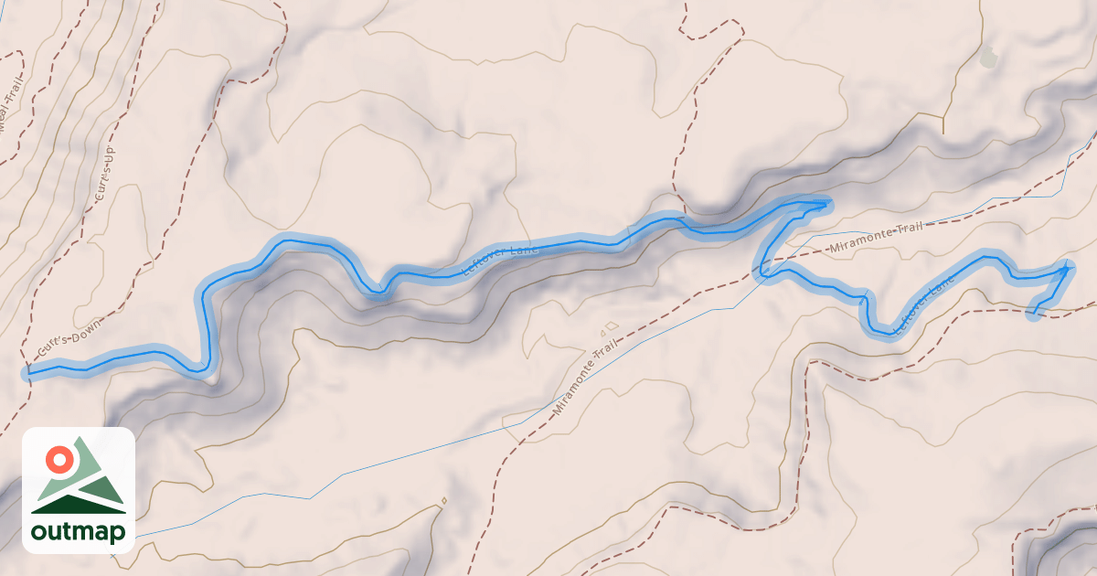 Map of Leftover Lane