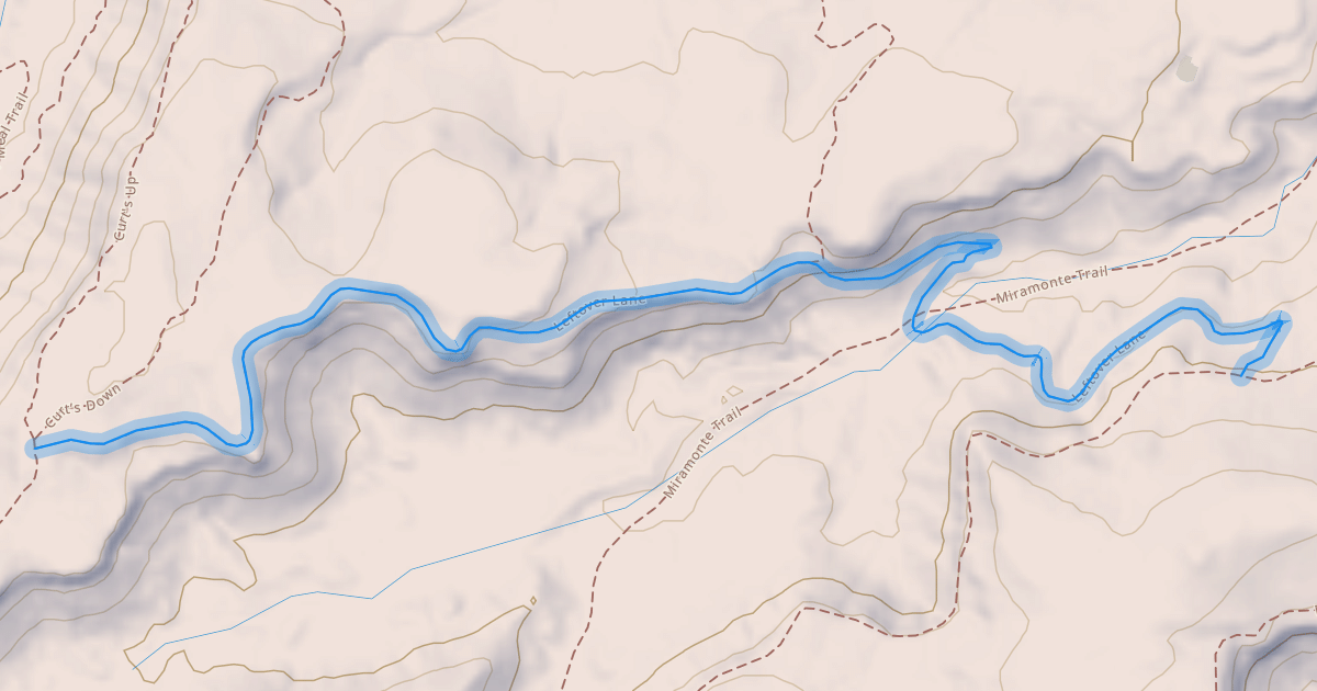 Map preview of Leftover Lane