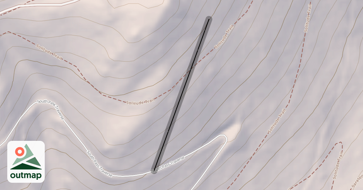 Map of Secret Slope
