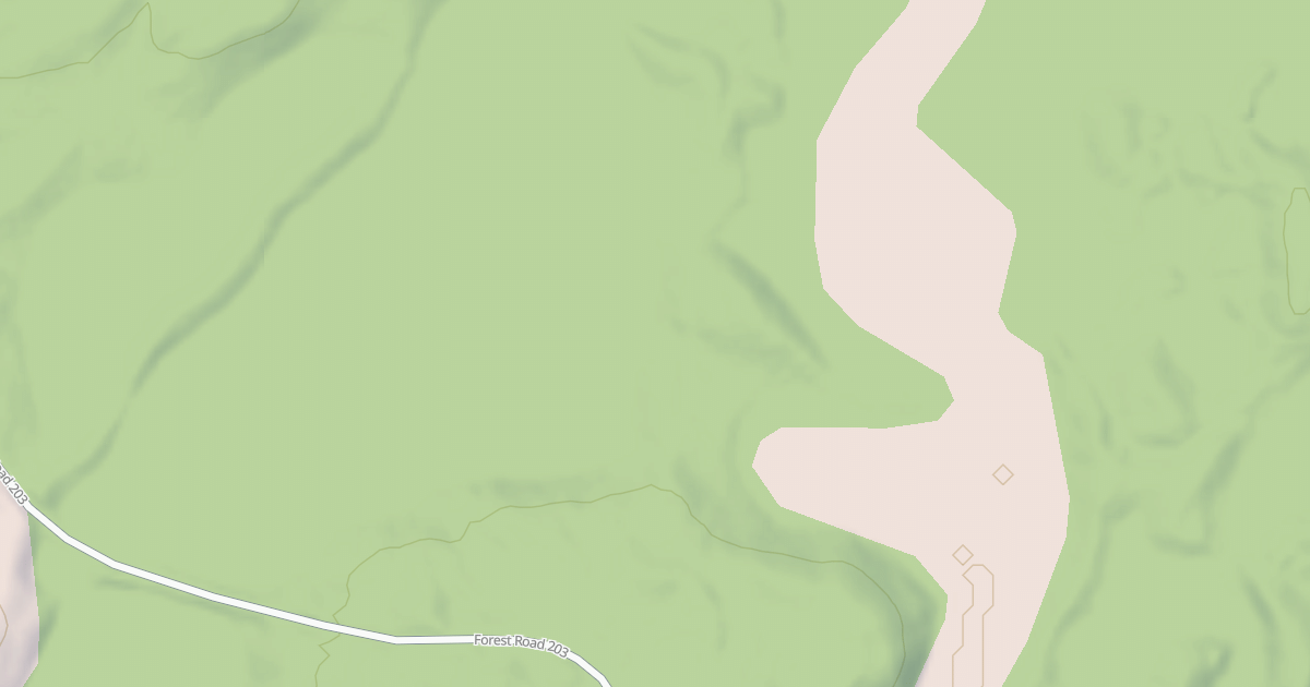 Map preview of FR 203A