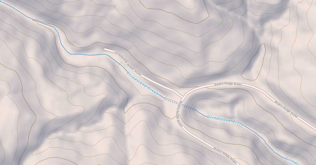 Map preview of GRINDSTONE WATER