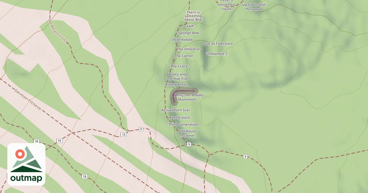 Map of Gully Right