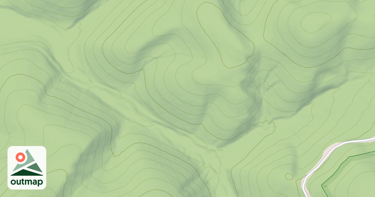 Map of LITTLE BEECH MTN.