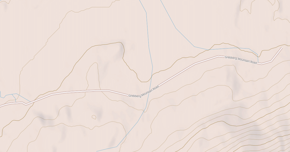 Map preview of GREBBERG MOUNTAIN