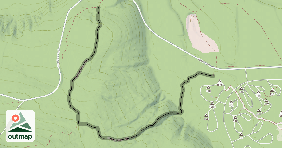 Map of Swamp Rider 5B