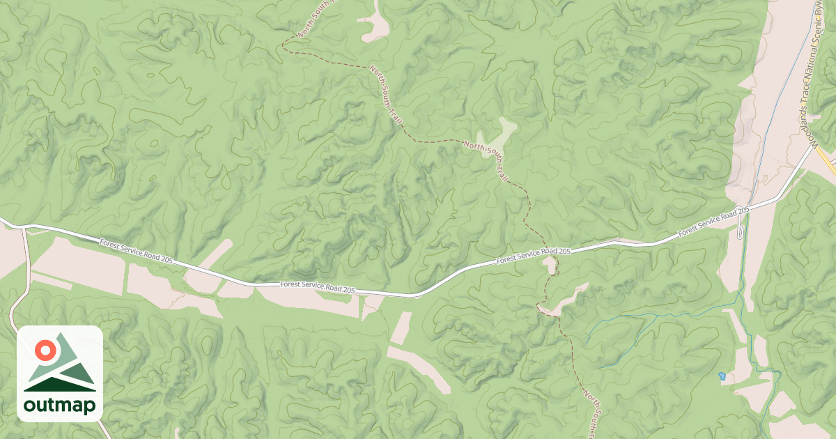 Map of GINGER BAY ROAD