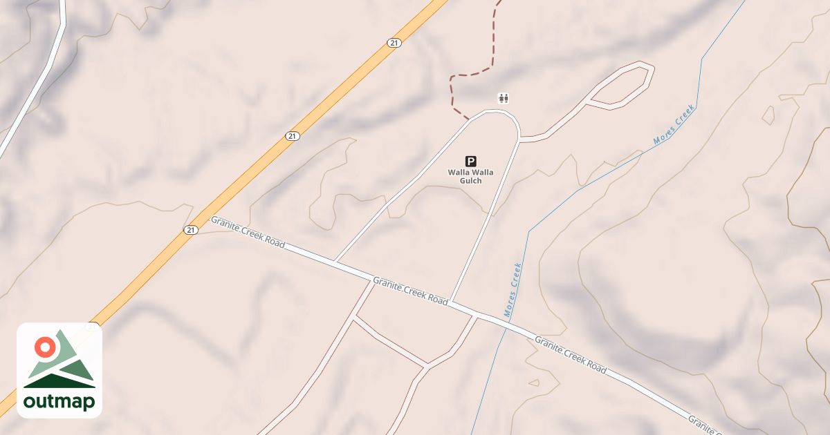 Map of GRANITE CREEK INTERP SITE