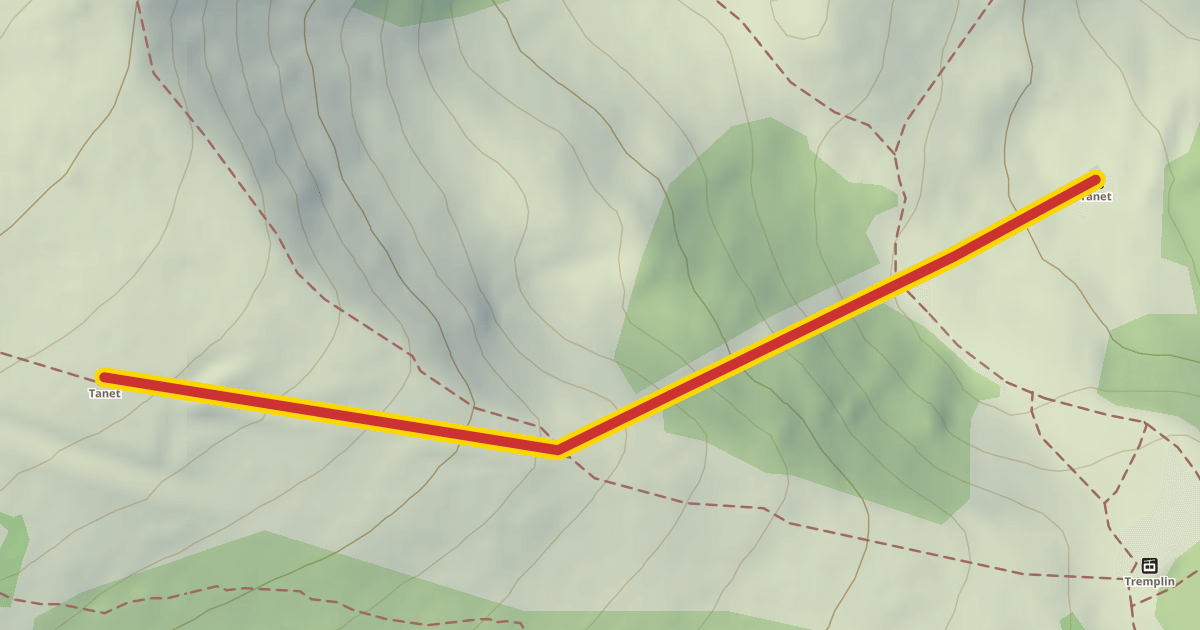 Map preview of Tanet