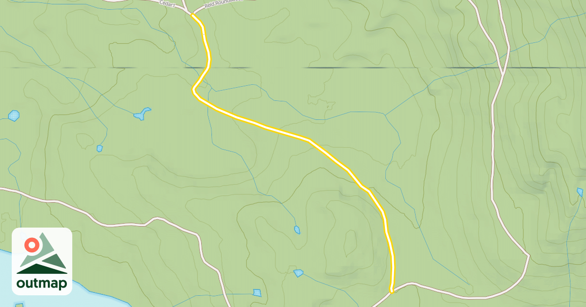 Map of Cedar