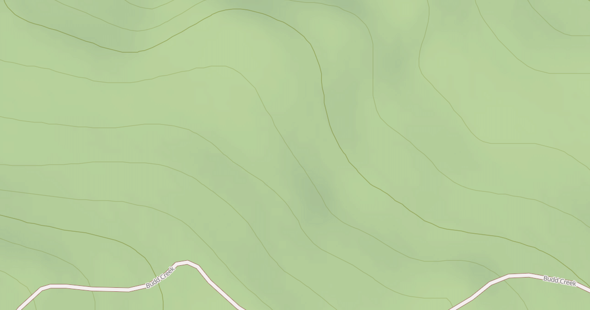 Map preview of BUDD CR - WEST BUDD TS'S