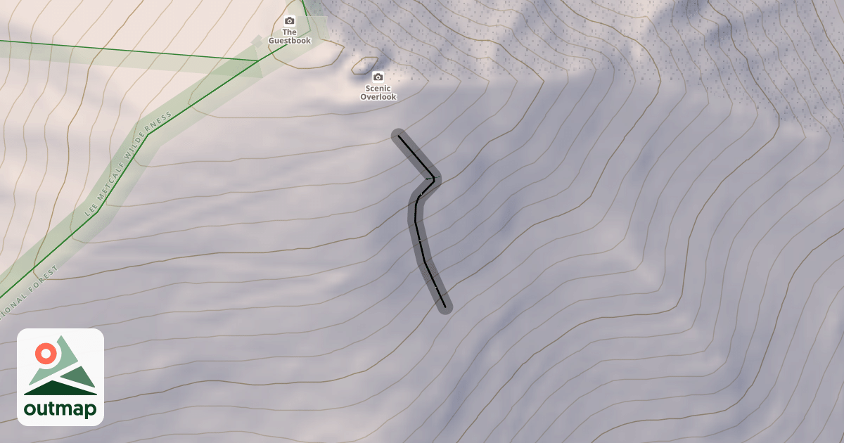 Map of Otter Slide