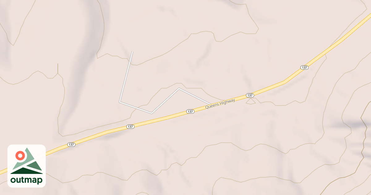 Map of Hackberry Trail System - Backcountry Byway