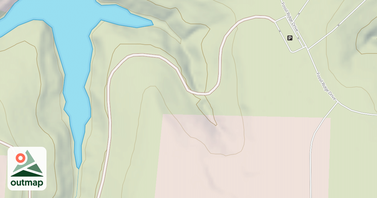 Map of Blackland Ramble Ohv Trail