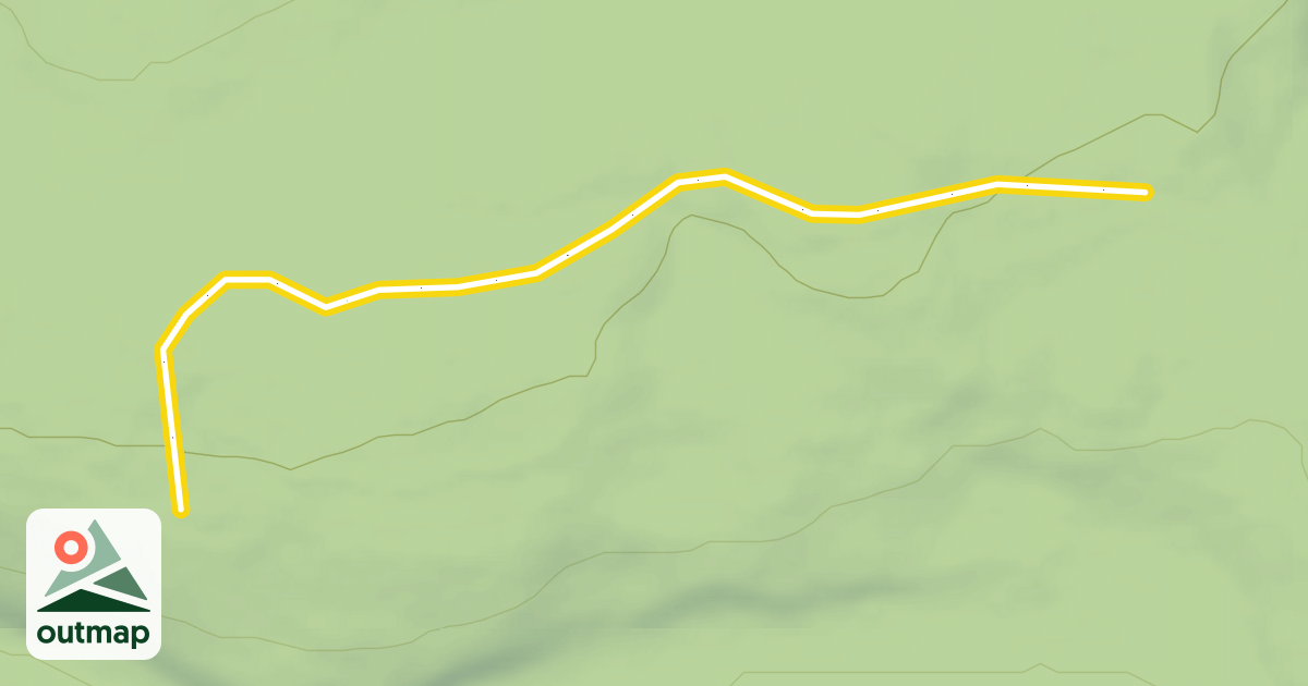 Map of Lower Ridge Run