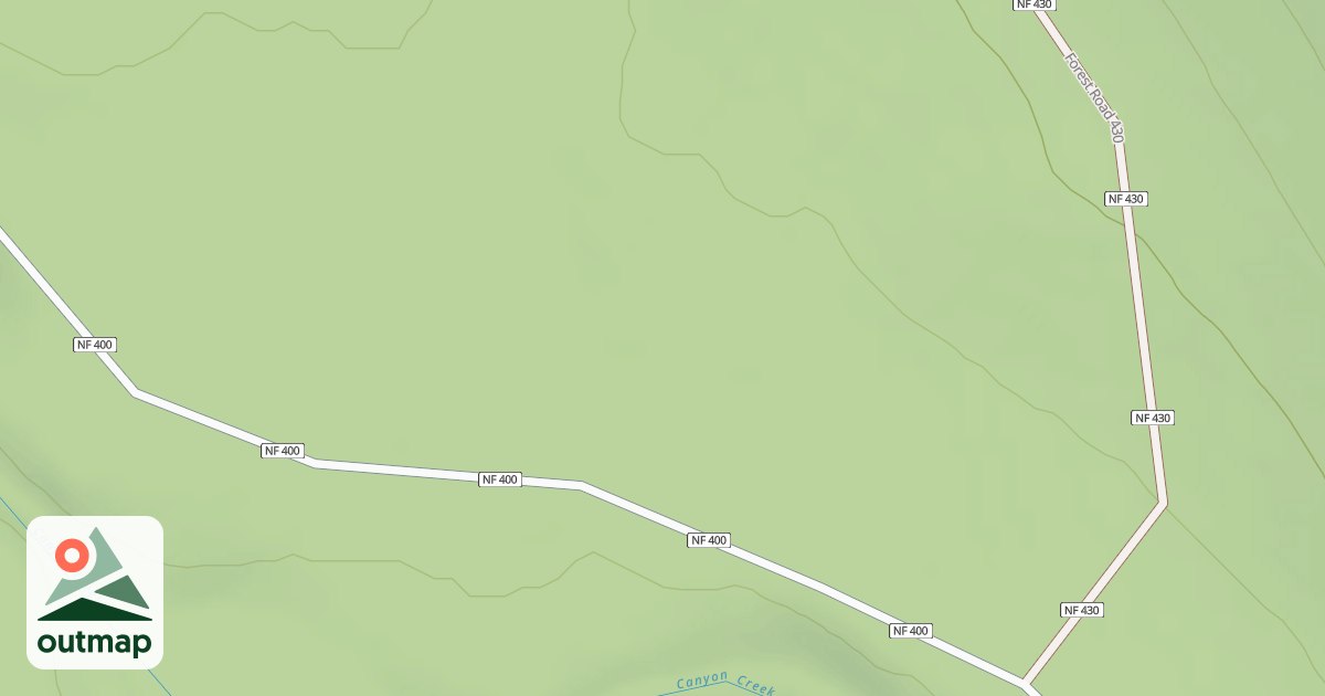 Map of USFS Motor Vehicle Use Map Roads {43B20BB7-5EE5-4E8D-B02A-07B69827753B}