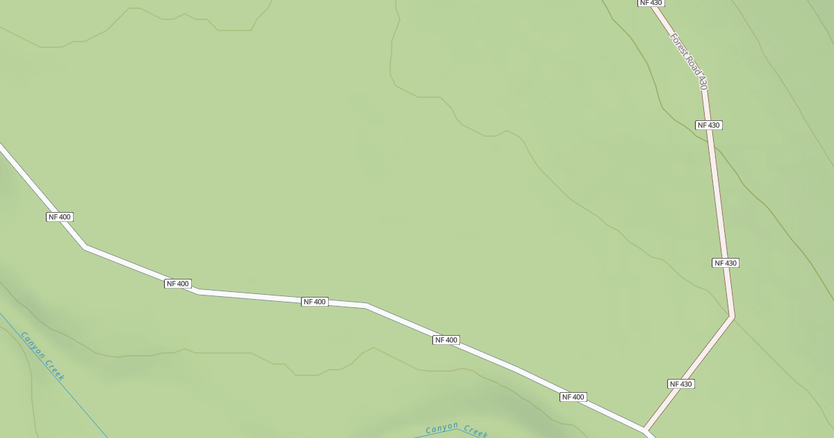 Map preview of USFS Motor Vehicle Use Map Roads {43B20BB7-5EE5-4E8D-B02A-07B69827753B}