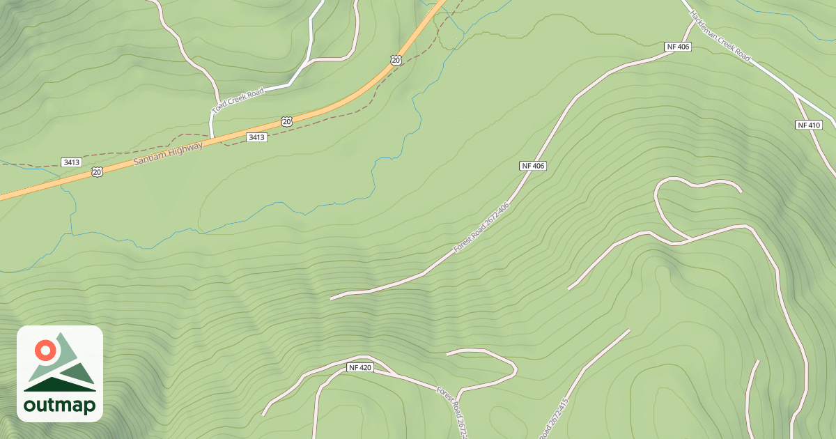 Map of LOST PRAIRIE RD