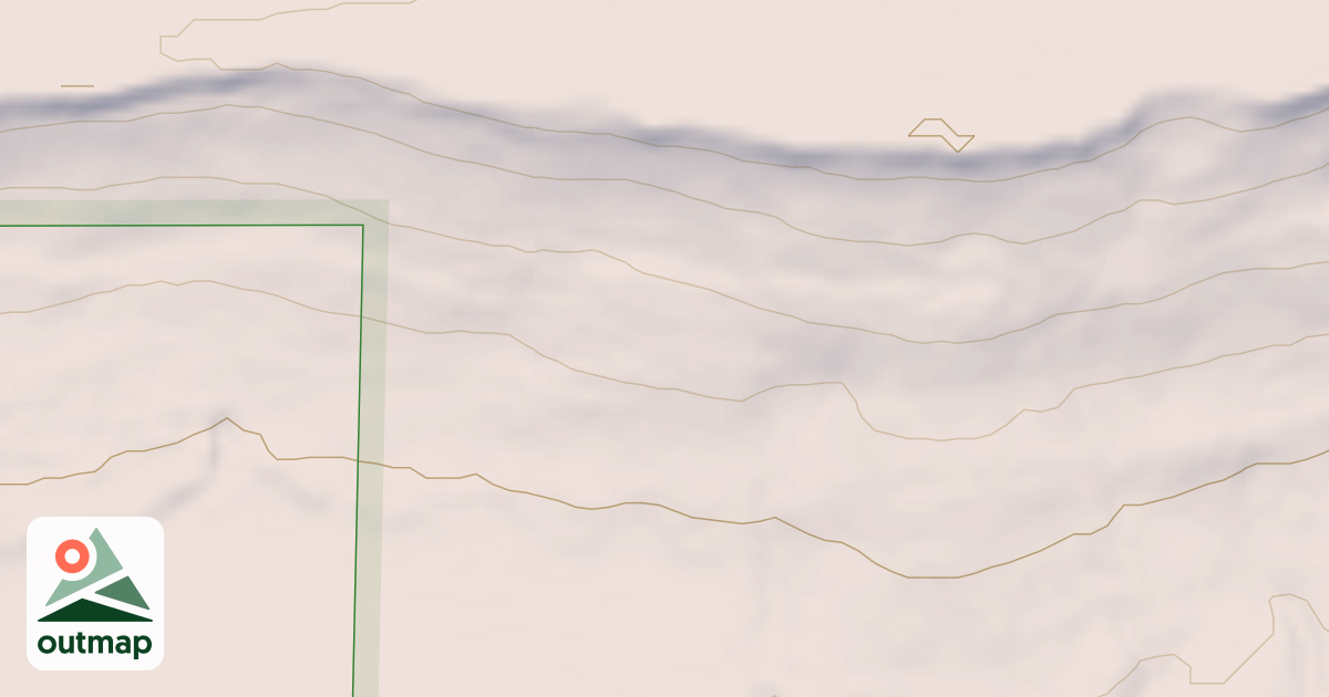 Map of Huckleberry Mtn-Orange