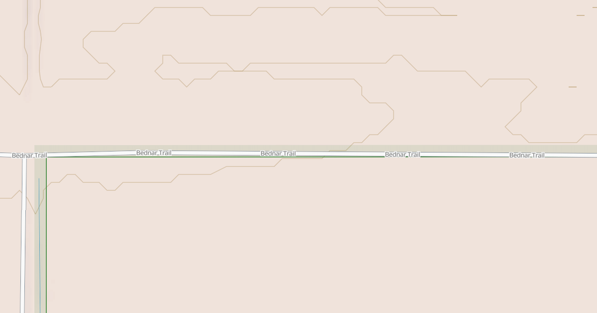Map preview of Warroad/Roseau Trails