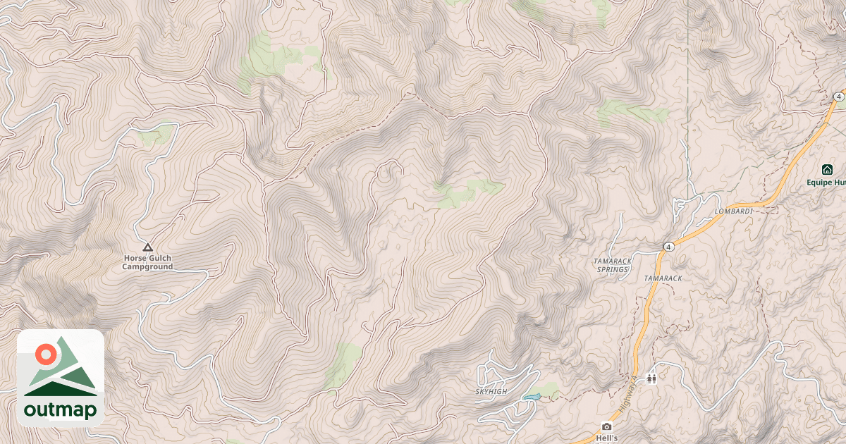 Map of USFS Motor Vehicle Use Map Roads {333CD4FE-0DA7-4559-91B3-532AAA8FD560}