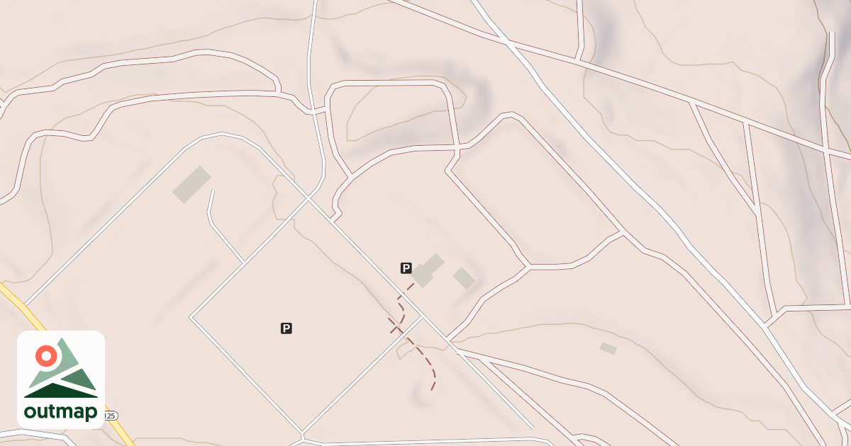 Map of Anthracite Outdoor Adventure Area Trails