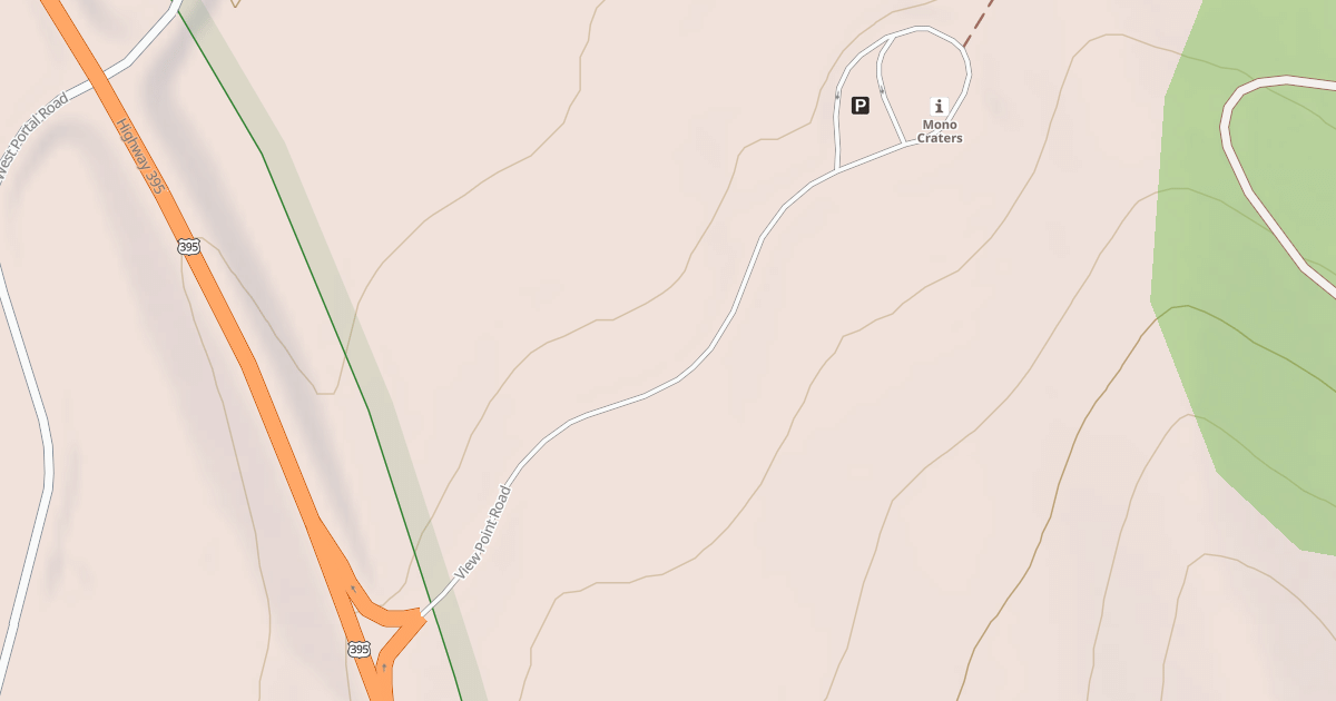 Map preview of AEOLIAN BUTTES VIEWPOINT