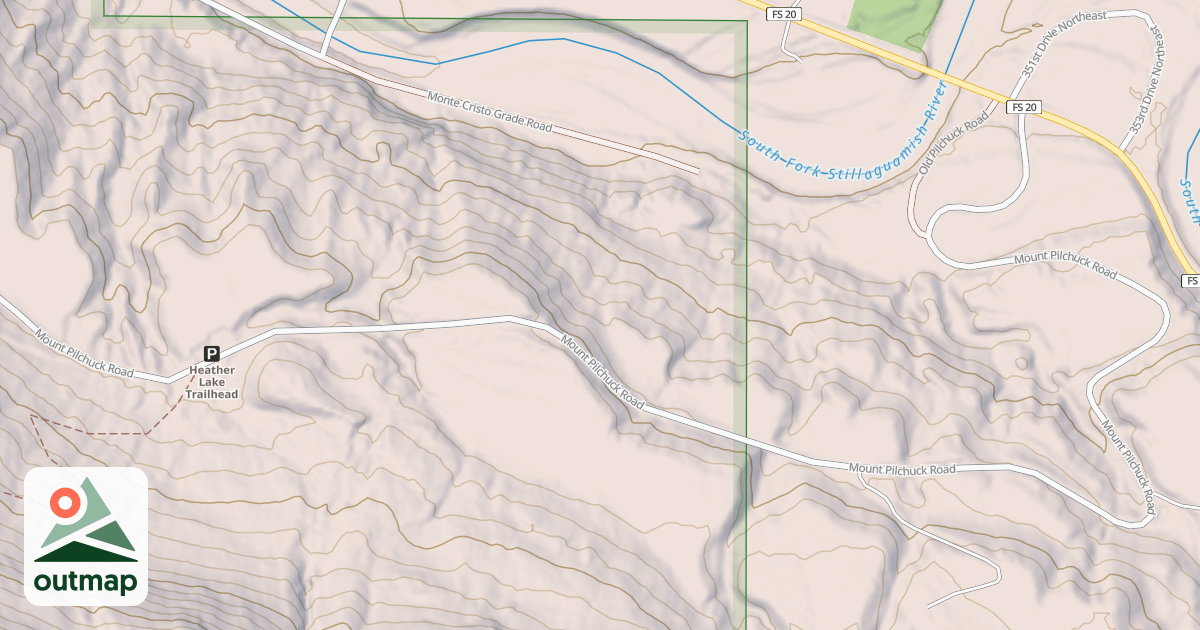 Map of PILCHUCK