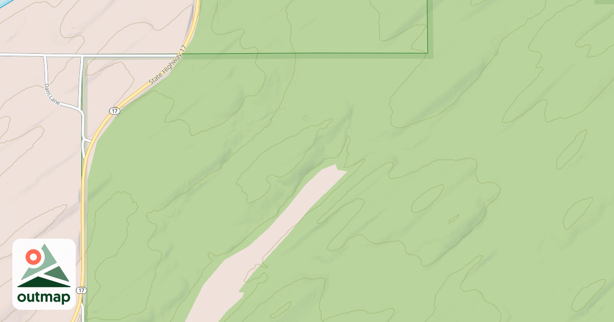 Map of CAMP 20 ROAD