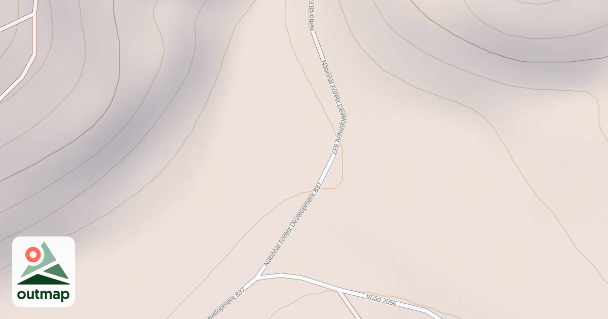 Map of NORTH FORK DEADMAN